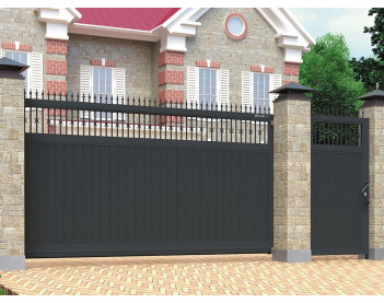 Откатные уличные ворота DoorHan 2500x1500