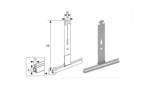 Пружина тяговая RS130