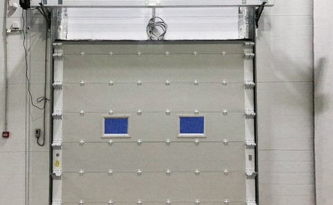 Секционные противопожарные ворота ISD FP (EI 60) 4500x4000