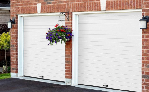 Гаражные секционные ворота DoorHan RSD02 3000x3400