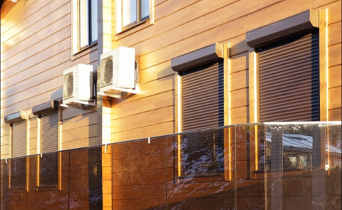 Рольставни для оконных проемов DoorHan профиль взломостойкий RHE45M (1300x1200)