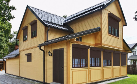 Рольставни для оконных проемов DoorHan профиль RH45N (2000x2000)