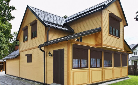 Рольставни для оконных проемов DoorHan профиль RH45N (800x1200)