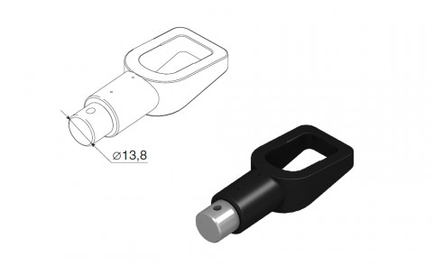 Петля для кардана KP14