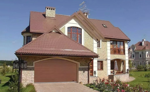 Гаражные секционные ворота DoorHan RSD02 3100x2900