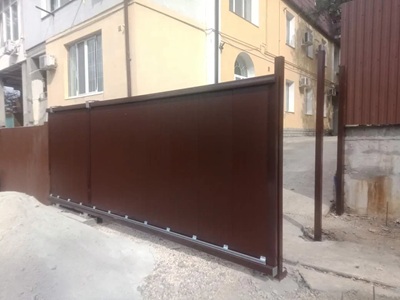 сдвижные ворота Дорхан